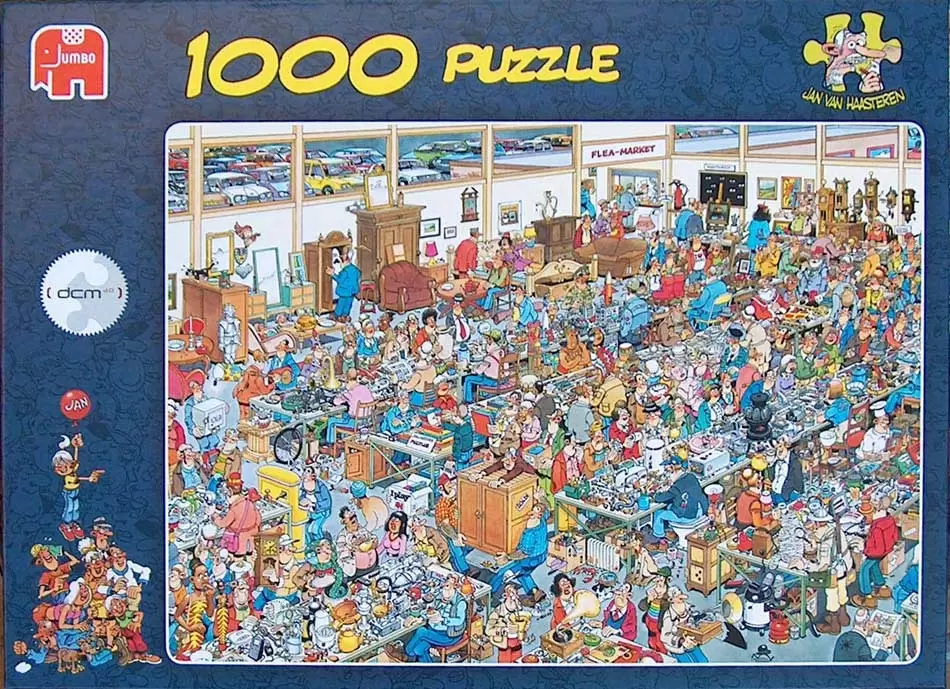 Jvh Puzzel Op Zoek Naar Schat 1000st GroenRijk Beneden Leeuwen Een