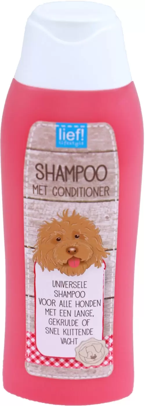 LIEF Shampoo Universeel Langhaar 300ml GroenRijk Beneden Leeuwen