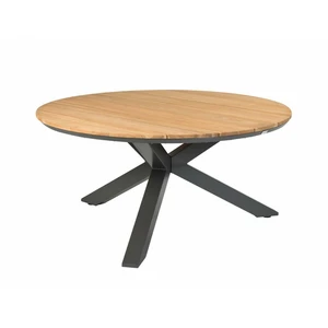 Omnigo Dining Table d.150 Teak