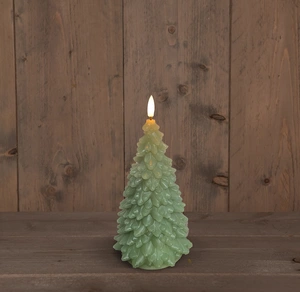 ANNA'S COLLECTION Ledkrs kerstboom 3d h20cm groen - afbeelding 1