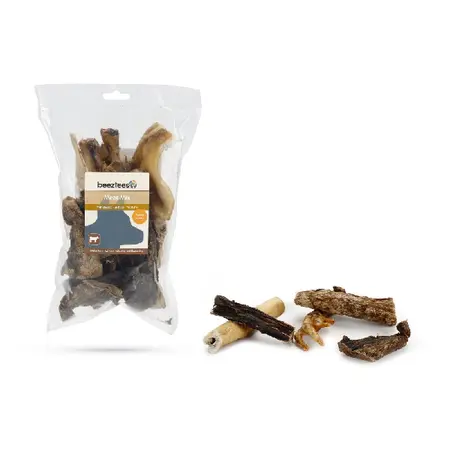 BEEZTEES Gedroogd vlees mix 250g