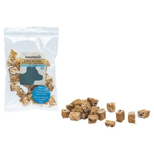 BEEZTEES Hondensnack roodbaarshd cubes 100g