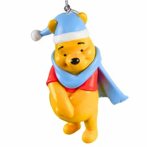 DISNEY Orn.resin 3d pooh 8cm