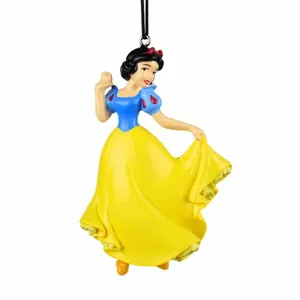 DISNEY Orn.resin 3d snow white 10cm