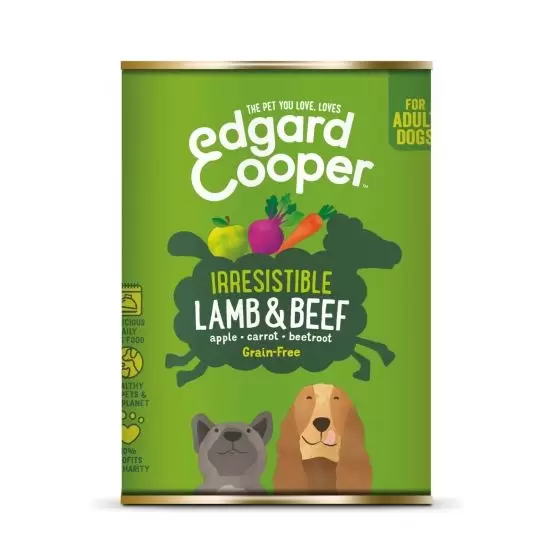 Edgar Cooper Hond Blik Lam 400gr GroenRijk Beneden Leeuwen Een Mooi Tuincentrum Nabij Tiel