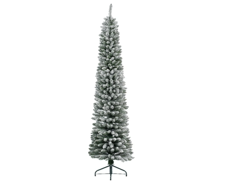 EVERLANDS Pencil pine snowy h210cm groen/wit - afbeelding 1