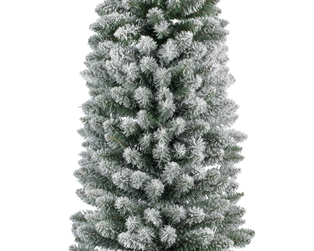 EVERLANDS Pencil pine snowy h240cm groen/wit - afbeelding 2