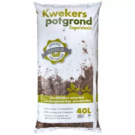 Groenrijk Kwekerspotgrond 40l Groenrijk Beneden Leeuwen Een Mooi