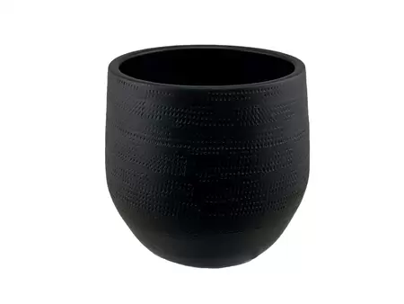 Pot tokio d24h22cm zwart